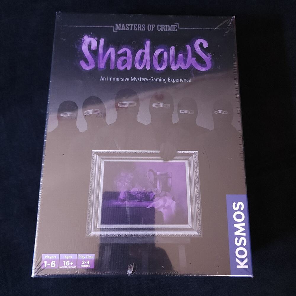 Thames & Kosmos Masters of Crime Shadows Board Game New Sealed Immersive Mystery